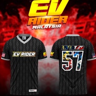 T SHIRT JERSEY EV RIDER MALAYSIA BY GGR MOTOR
