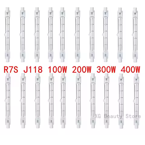 1/5/10PCS R7S J118 LED Glass Tube COB High Power Corn Lamp 100W 200W 300W 400W Halogen Light Bulb Re