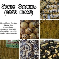 Best Seller Kue Kering Sandy Cookies (Label Hijau) 250Gr - Nastar,