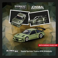 ((Xiaojia Garage) 1/64 TARMAC T64G-060-GR Toyota Sprinter Trueno AE86