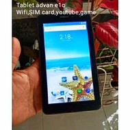 tablet advan e1c 3g second murah berkualitas siap pakai