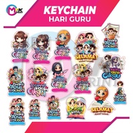 Keychain Cenderahati Murah Hari Guru / Hadiah Perpisahan