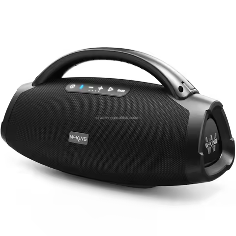 200W Boombox W-King Bluetooth Speakers Outdoor Sports Waterproof Portable Subwoofer Bass Wireless Sp