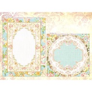 Rococo Mint 100 sheets Memo Pads design paper (honne market)
