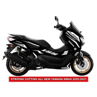 STICKER CUTTING YAMAHA NMAX 2020 2021 CUTTING STICKER LIS BODY MOTOR NMAX 155
