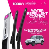 Trapo Hydrophobic Car Wiper Blade Suzuki Vitara 1st Gen 3 Door (1988-1998) 1 Set