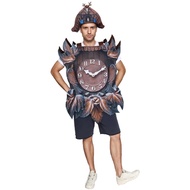 Halloween Stage Play Costume Fun Cuckoo Bird Wall Clock Costume Clock Creative Cuckoo Clock Costume