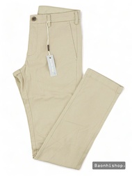 Quần Kaki Nam Slim Fit Chino Flat Front Pants BEIGE - SIZE 29-30-31-32-34