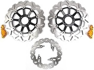 Arashi Front Rear Brake Disc Rotors for Honda CB 400 Vtec 1999-2015 Motorcycle Replacement Accessori