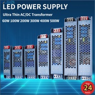DC12V 24V Led Power Supply 100W 200W LED Driver Switching Transformers For Led Strip Light