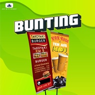 Professional Graphic Design Service - BUNTING