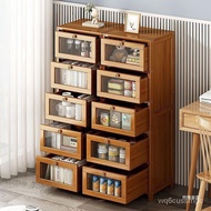 🔥Snack Cabinet Drawer Storage Cabinet Household Kitchen Locker Multi-Layer Storage Cabinet Visual Chest of Drawer