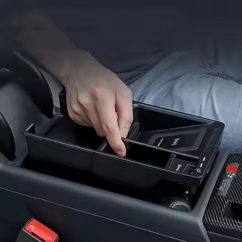 15W For Audi A4 A4L A5 S4 S5 B9 Car Wireless Charger Fast Charging Mobile Phone Charging Holder Acce
