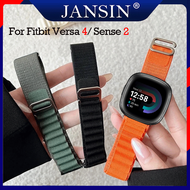 Alpine loop band Fitbit Versa 4 Smart watch Bracelet Strap Fitbit Versa 4 Nylon Sport Band