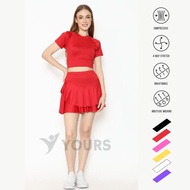 Yours - Giselle Tennis Skort/Mini Skirt Gymnastics Line Belly Dance