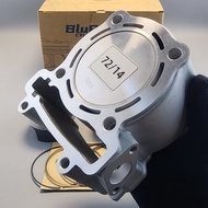 Big Water Channel Block BluRally Motorcycle Ceramic Cylinder Kit Bore Up 72mm  for Yamama LC135/Jupi