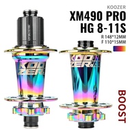 2024 KOOZER XM490 PRO BOOST Mountain Bike Hubs Steel shaft Sealed Bearing 148x12MM 110x15MM 141x5MM 