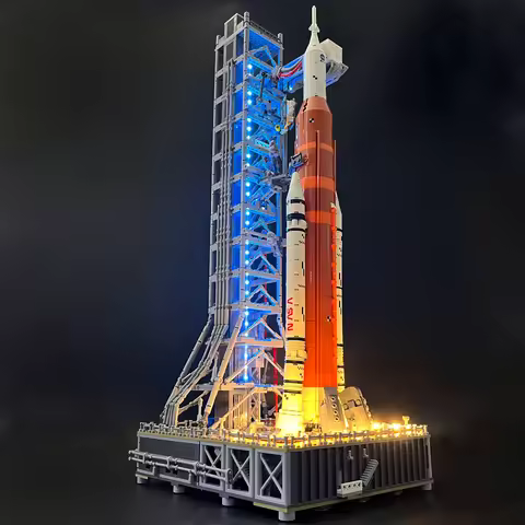BYB LED Light For 10341 Artemis Space Launch Building Blocks Decorative Lamp Remote Control Not Incl