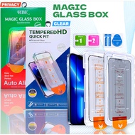 Tempered Glass Easy Install Oppo a76 a96 reno 7z 8z 8t a5s a12 f11 a91 3 5 a94 6 7 12f 11f a53 A98