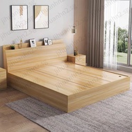 Bed Double Panel Storage Bed Super Single Bed Tatami Bed Storage Bed Frame Queen Bed High Box Storag