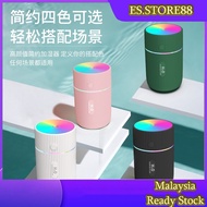 USB Colorful Humidifier Misty Can Diffuser H2O 2021 Edition 7 Colors LED Light Portable Mini Air Pur