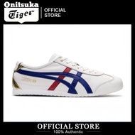 Tiger MEXΙCO 66 White/Dark Blue Low Top For Men And Women Sneakers