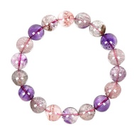 【正佳珠寶】超七 頂級冰淨體聚寶盆 11.4-11.8mm 超七水晶手珠