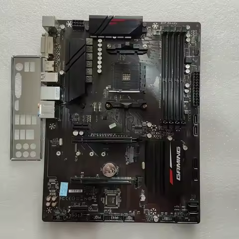 used for Gigabyte B450 GAMING X AM4 AMD B450 ATX Motherboard DDR4 M.2 HDMI RGB Gaming LAN