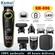Kemei Tông Đơ Cắt Tóc Chuyên Nghiệp Tất Cả Trong Một Dành Cho Nam Máy Cạo Râu Cơ Thể Tông Đơ Cắt Tóc