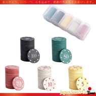 📦Direct from JapanBoono Poker Chips Casino Chips Casino Coins Chip Poker with Case Poker Chips (Set 