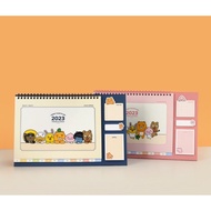 [KAKAO FRIENDS] 2023 Calendar kakao friends calender 2023 calendar cute calendar korea Desk Calenda Home Desk Student Calendar