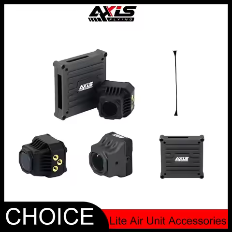 Axisflying O4 Lite Air Unit Case – Lens Heat Dissipation Aluminum for DJI O4 FPV Transmission Access