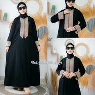 New Exclusive Abaya Dubai Zipper Shanum by Safryna Wholesale Abaya