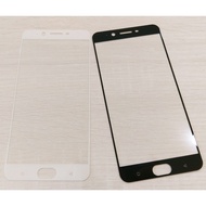 [Black/White] OPPO R9s/R9s Plus "Full Glue" High Quality Full Screen 9H Protector Tempered Glass Film Precise Hole Alignment