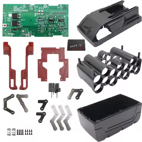 M28 Lithium-ion Batteries Plastic Case PCB Charging Protection Circuit Board Box Suitable for Milwau