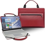 Protective Case Cover + Portable Bag for 15.6" LG Gram 15 15Z970 15Z980 15Z990 15Z995 15Z90N &amp; Lenovo IdeaPad Slim 7 GTX/IdeaPad Slim 7 15IIL05 15IMH05/Yoga Slim 7 15IIL05[Not fit Yoga 7i 15],Red