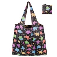 全城熱賣 - [彩色小象]日式可愛實用摺疊收納環保購物袋,便當袋,買餸袋