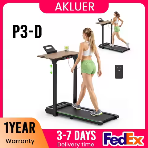 Akluer Walking Pad Treadmill,330lbs Capacity,Compact Walking Pad,2.5HP Desk Treadmills,Foldable Trea
