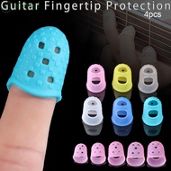 MAYWI 4pcs/set Finger Guards XS/S/M/L/XL Non-slip Silicone Fingerstall For Ukulele
