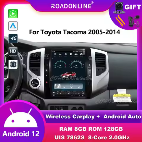 For Toyota Tacoma 2005-2014 Resolution UIS7862S Octa-core 8+128gb Car Navigation CarPlay Car Radio M
