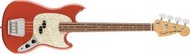 大鼻子樂器 Fender Mexico 電貝斯 Vintera 60's Mustang Bass 喜慶紅