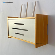 Nanhayu Rawi - Kotak Penyimpan Router Wifi Rak Wifi Rak Kayu Penyimpan Router Wifi