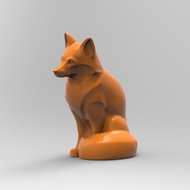 數碼 三維模型STL CNC Router文件3dprintable Fox