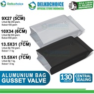CENTRAL SEALING Aluminum Bag Gusset Coffee Powder DELKOCHOICE