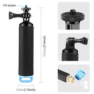 實體店鋪/SF  PULUZ 1/4" Floating Handle Hand Grip Buoyancy Rods for GoPro Hero MAX 13 12 11 10 9 8 7 6 5