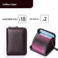 JIFANPAUL | Anti-Magnetic Anti-Scanning Card Holder Thin High-Quality ID Card Case Large Capacity Mu
