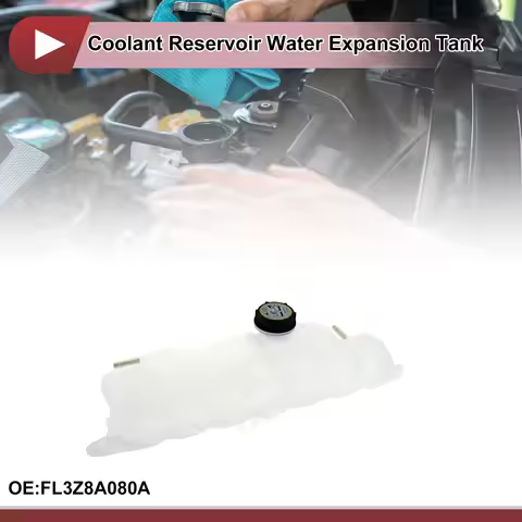 UXCELL Engine Coolant Reservoir Water Expansion Tank for Ford Expedition F-150 for Lincoln Coolant B