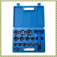 (BGOP) 14Pcs Hollow Punch Set DIY Leather Craft Belt Punching Tool with Plastic Box DIY Leather Craf