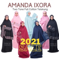 AMANDA IXORA - Full Cotton Premium by Telekung AMANDA