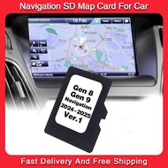 2024/2025สำหรับ Lexus CT /Es /Gs/is /Ls/lx/nx/ รถ RC 2024/2025แผนที่นำทางยุโรปสหราชอาณาจักรบัตร TF V